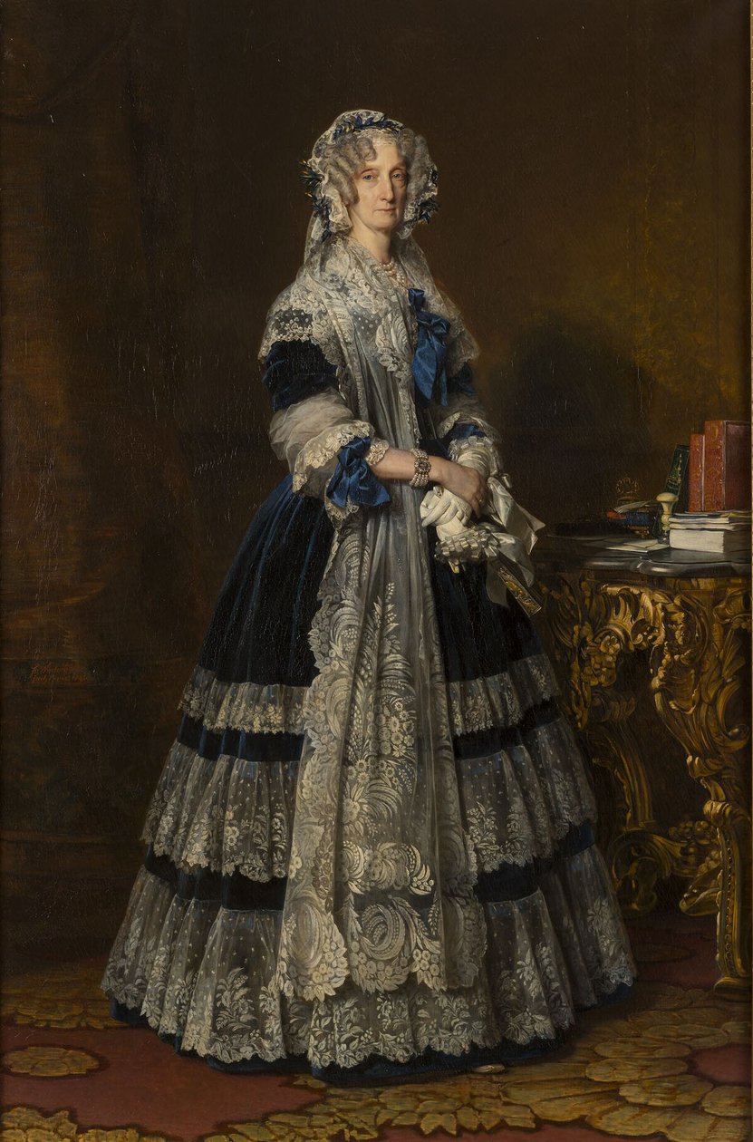 Kuningatar Marie Amelie tekijältä Franz Xaver Winterhalter