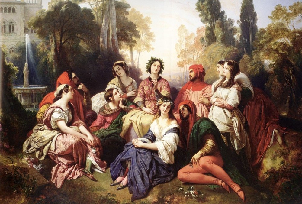 Dekameroni tekijältä Franz Xaver Winterhalter