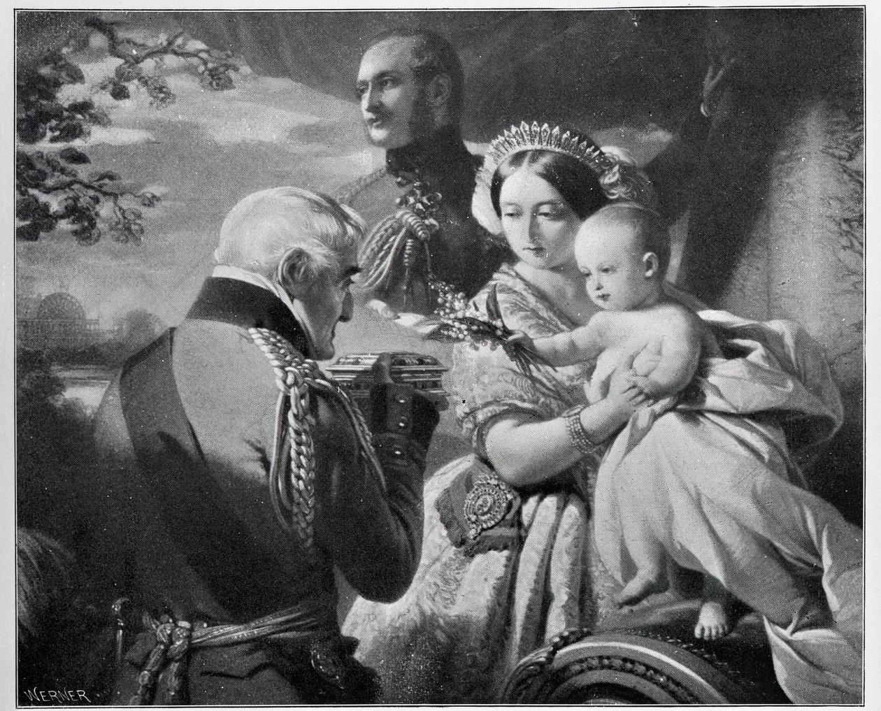Toukokuun ensimmäinen päivä 1851, kaivertanut Werner tekijältä Franz Xaver Winterhalter