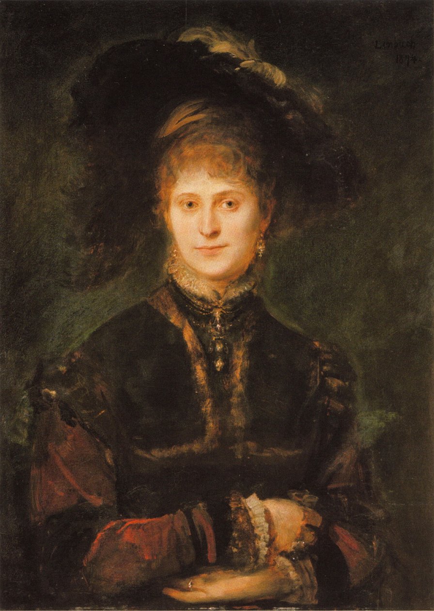 Magdalena Plach tekijältä Franz Seraph von Lenbach