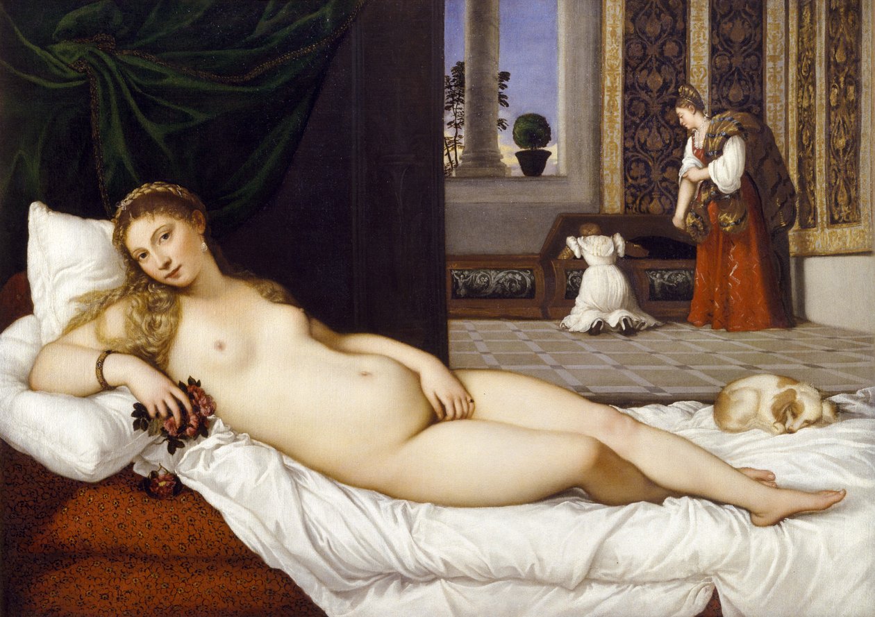 Venus von Urbino tekijältä Franz Seraph von Lenbach