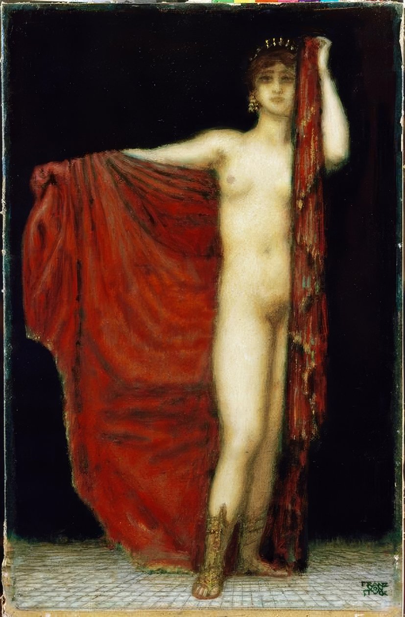 F. v. Stuck, Phryne tekijältä Franz von Stuck