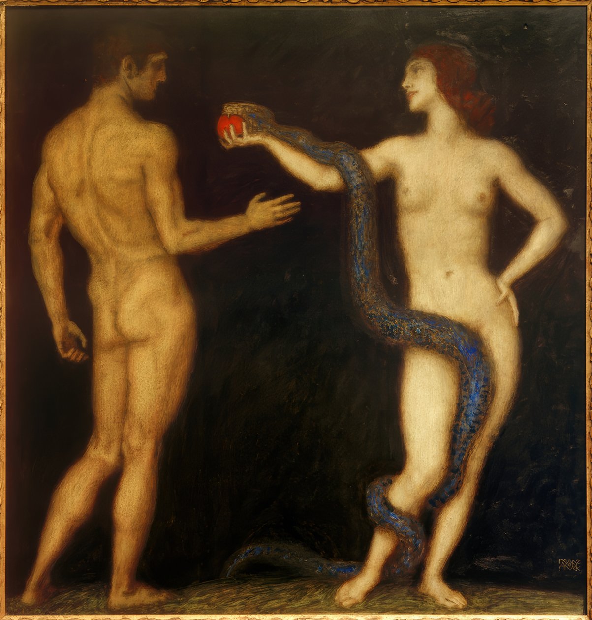 F. von Stuck, Adam ja Eva tekijältä Franz von Stuck