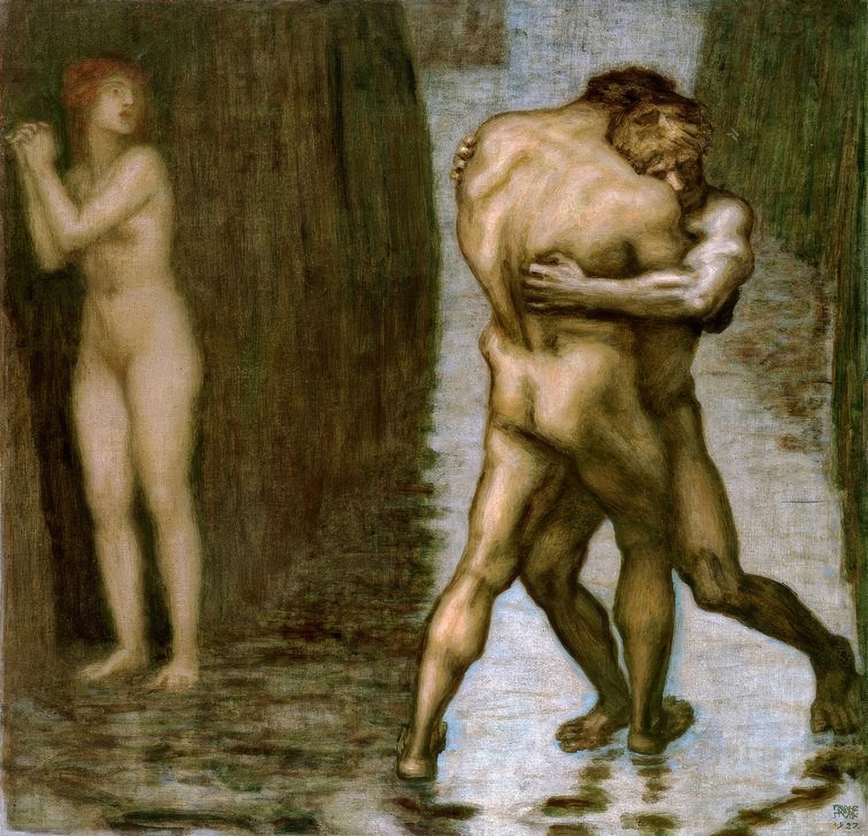 Kampf ums Weib tekijältä Franz von Stuck