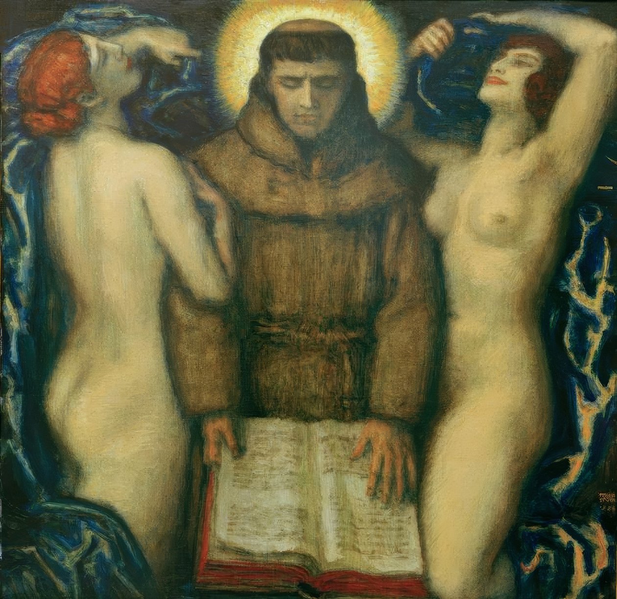 Versuchung des heiligen Antonius tekijältä Franz von Stuck