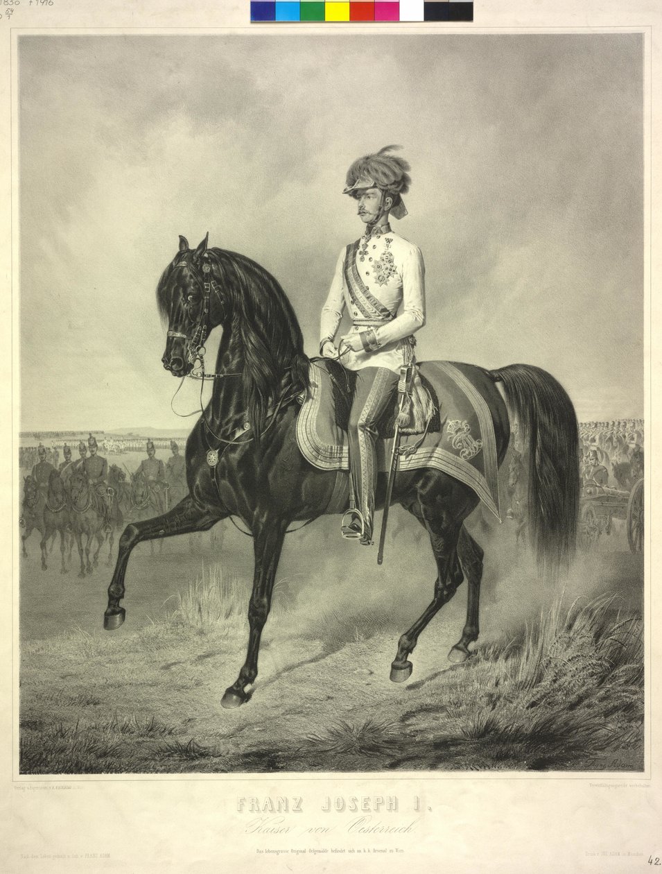 Itävallan keisari Franz Joseph I tekijältä Franz Adam