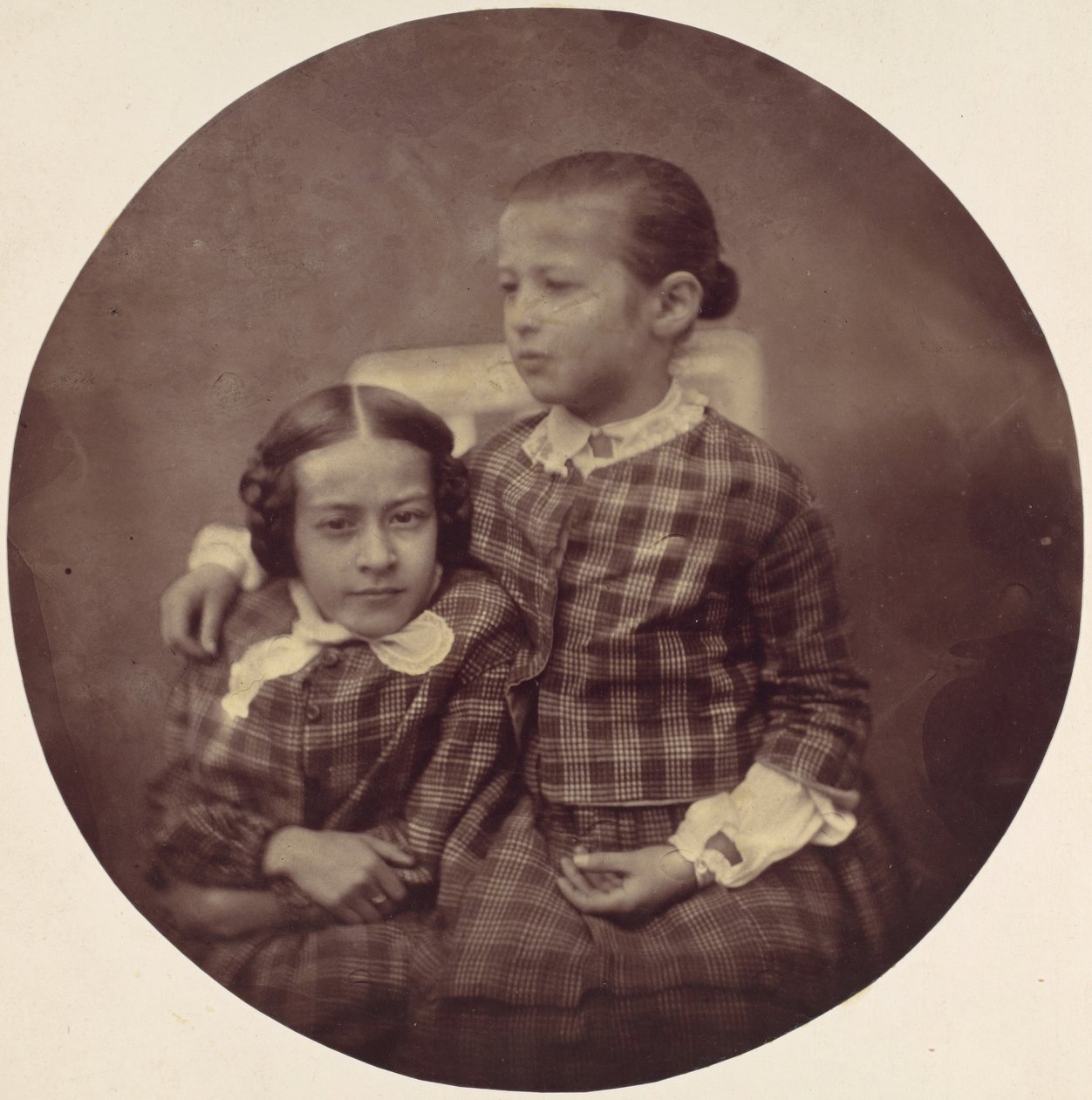 Hermine ja Marie Antoine, 1850-60-luvut. tekijältä Franz Antoine