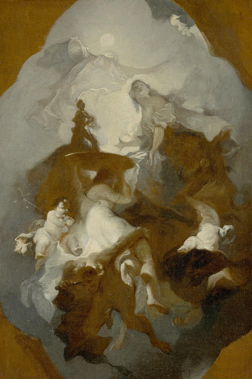 Allegorische Darstellung tekijältä Franz Anton Maulbertsch