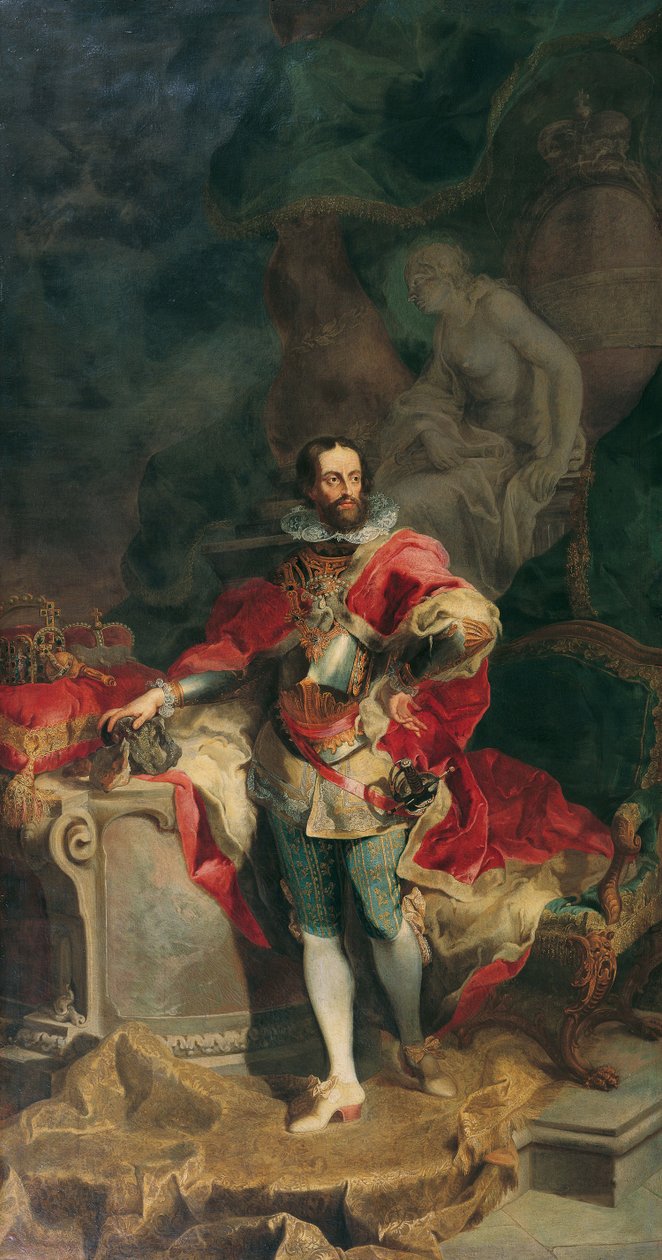 Keisari Ferdinand I:n muotokuva 1503-1564, noin 1760. tekijältä Franz Anton Palko