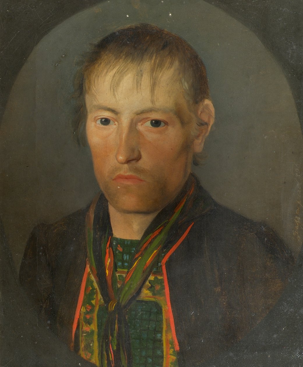 Talonpojan muotokuva tekijältä Franz Gasser
