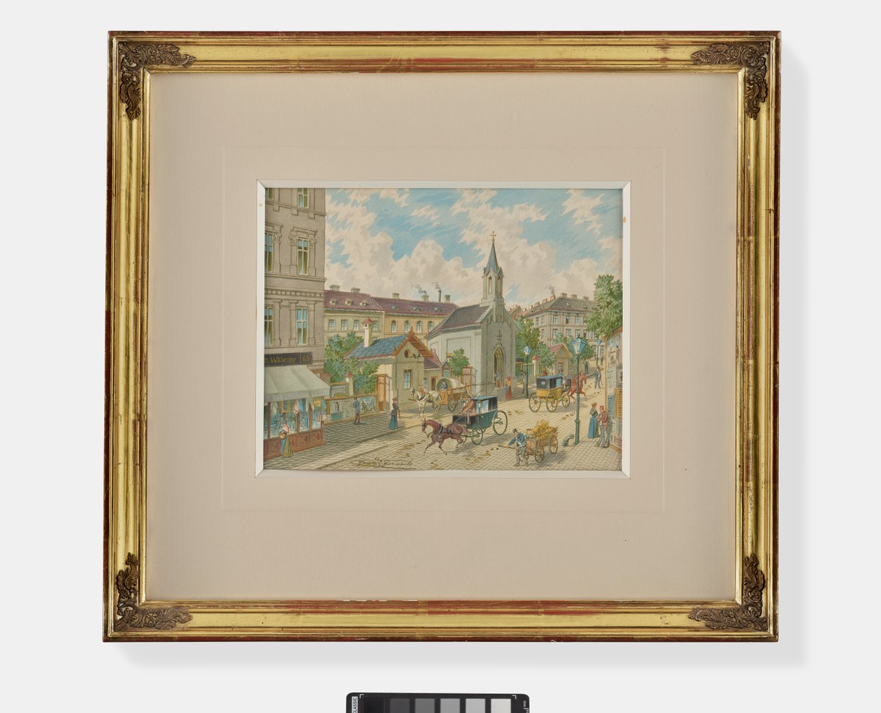 Wien - Währing, noin 1890 tekijältä Franz Gerasch
