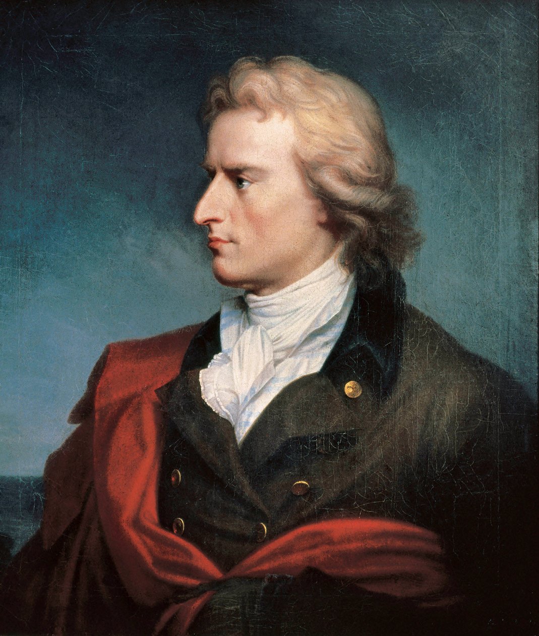 Friedrich Schillerin (1759-1805) muotokuva tekijältä Franz Gerhard von Kugelgen