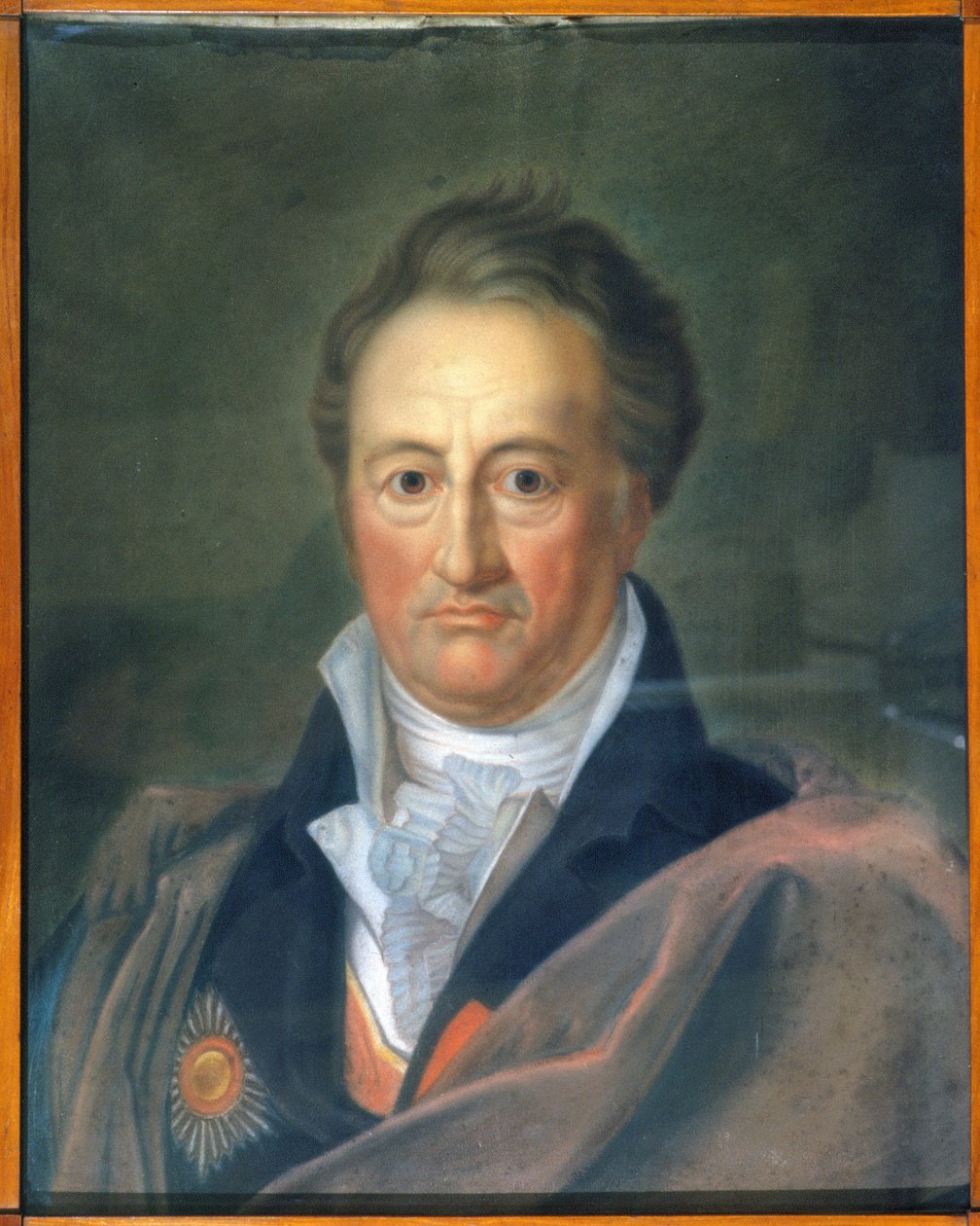 Goethen muotokuva vuonna 1810, Gerard von Kugelgen tekijältä Franz Gerhard von Kugelgen