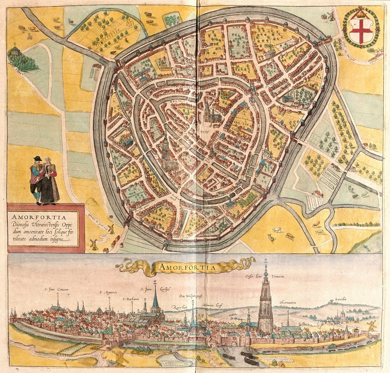 Amersfoort, Alankomaat tekijältä Franz Hogenberg