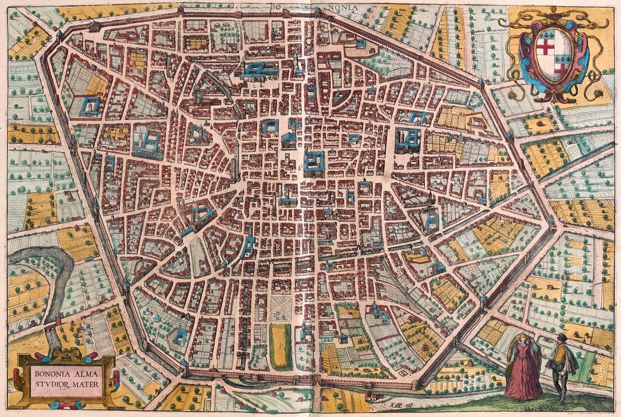 Bologna, Italia tekijältä Franz Hogenberg