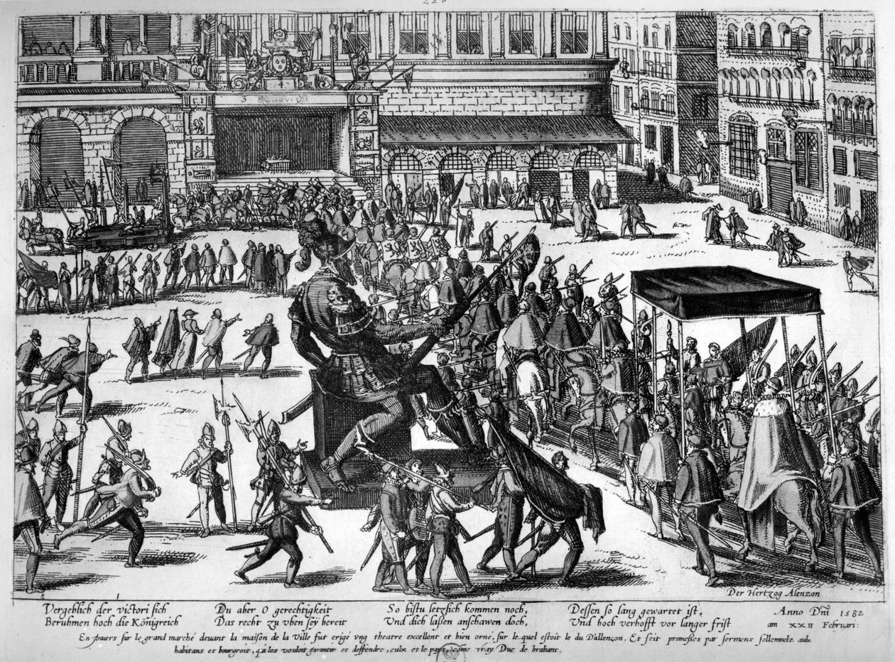 Alenconin herttua (1554-84) Ranskan Hercule Francois
