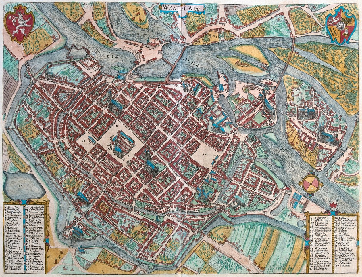 Wroclaw, Puola tekijältä Franz Hogenberg