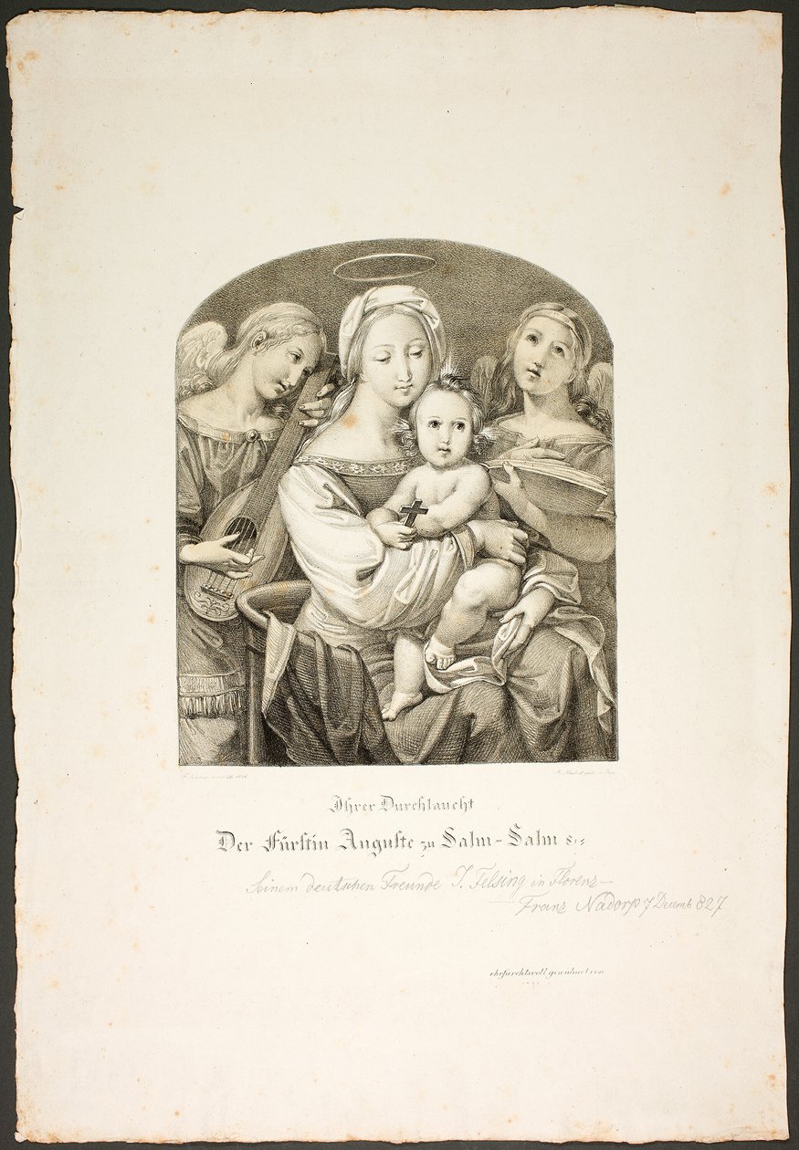 Madonna ja Kristuslapsi tekijältä Franz Johann Heinrich Nadorp