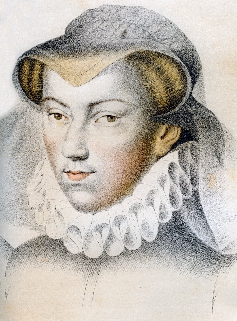 Louise de Lorraine-Vaudémont 1553-1601, 1500-luku 1849. tekijältä Franz Kellerhoven