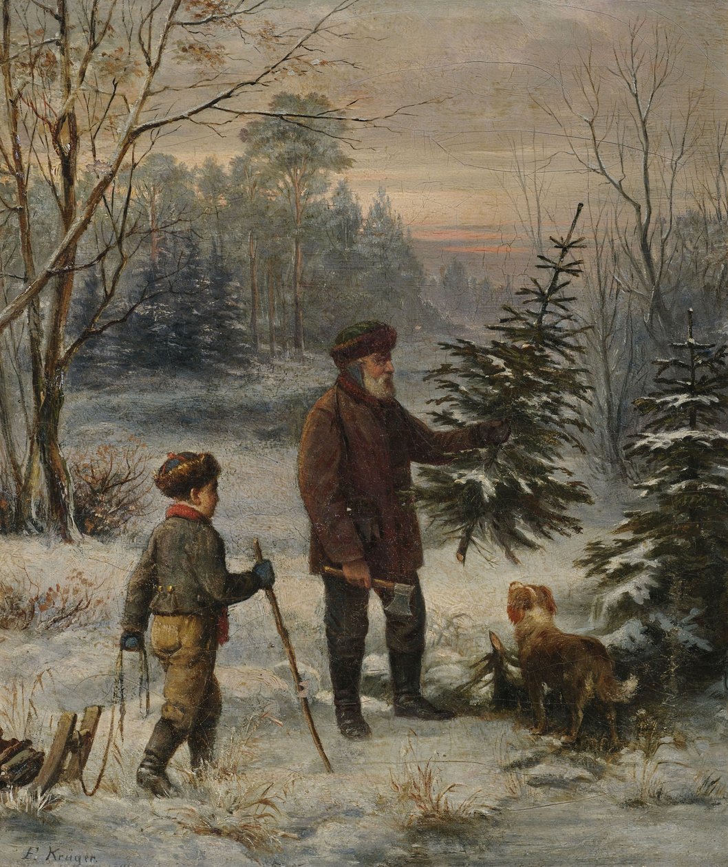 Ennen joulua tekijältä Franz Krüger