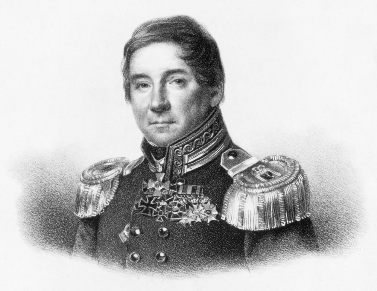 Johann Wilhelm von Wiebel tekijältä Franz Krüger