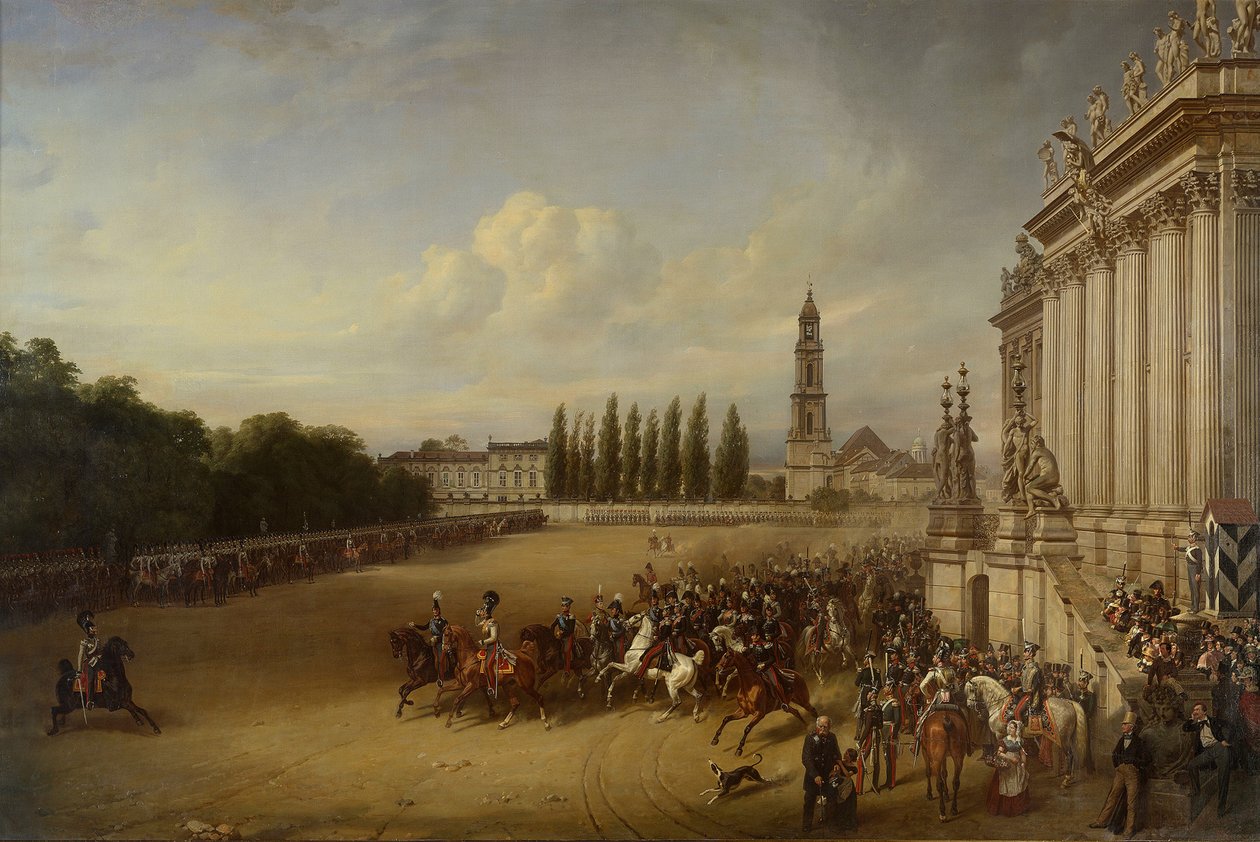 Paraati Potsdamissa vuonna 1817 tekijältä Franz Krüger
