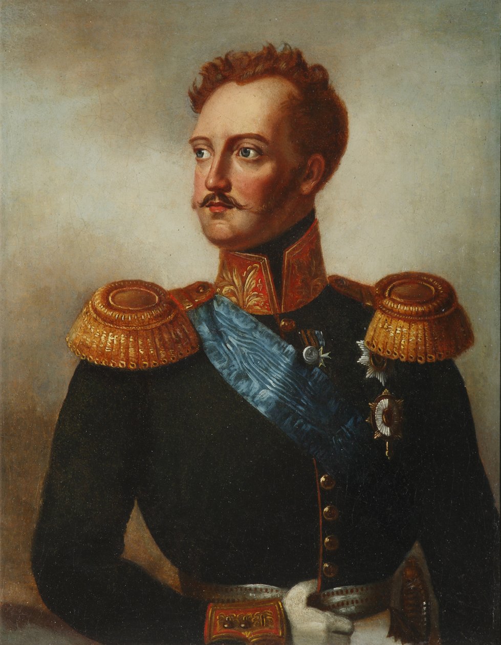 Kreivi Alexander von Benckendorffin muotokuva 1783-1844 tekijältä Franz Krüger