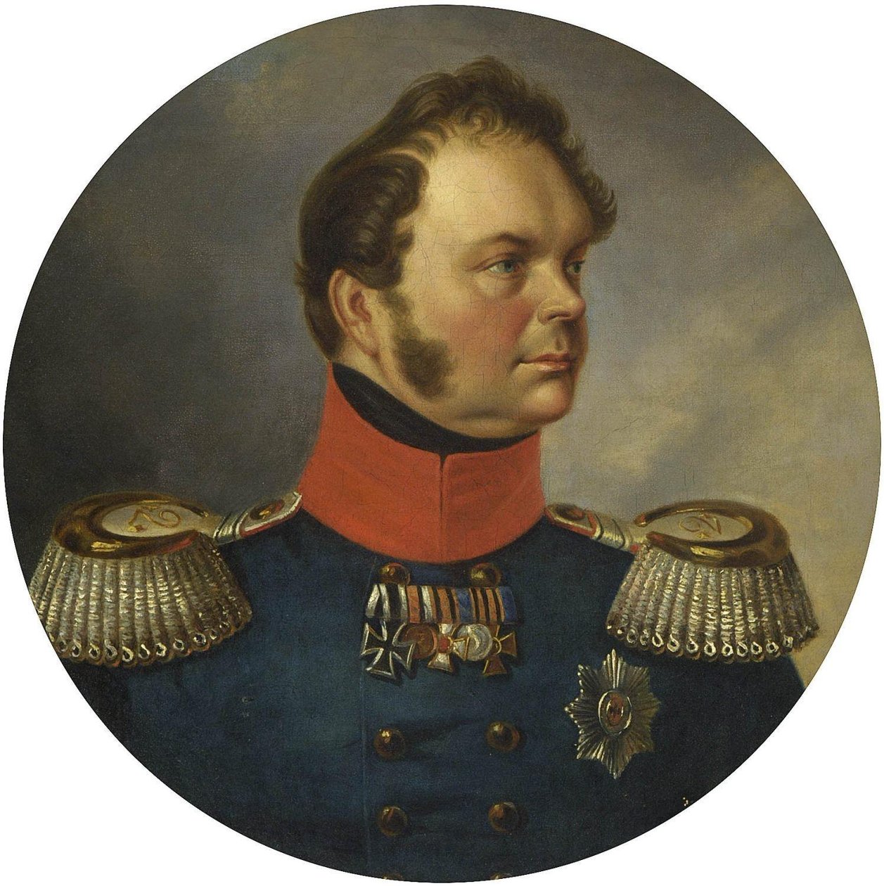 Preussin Fredrik Vilhelm IV:n muotokuva tekijältä Franz Krüger