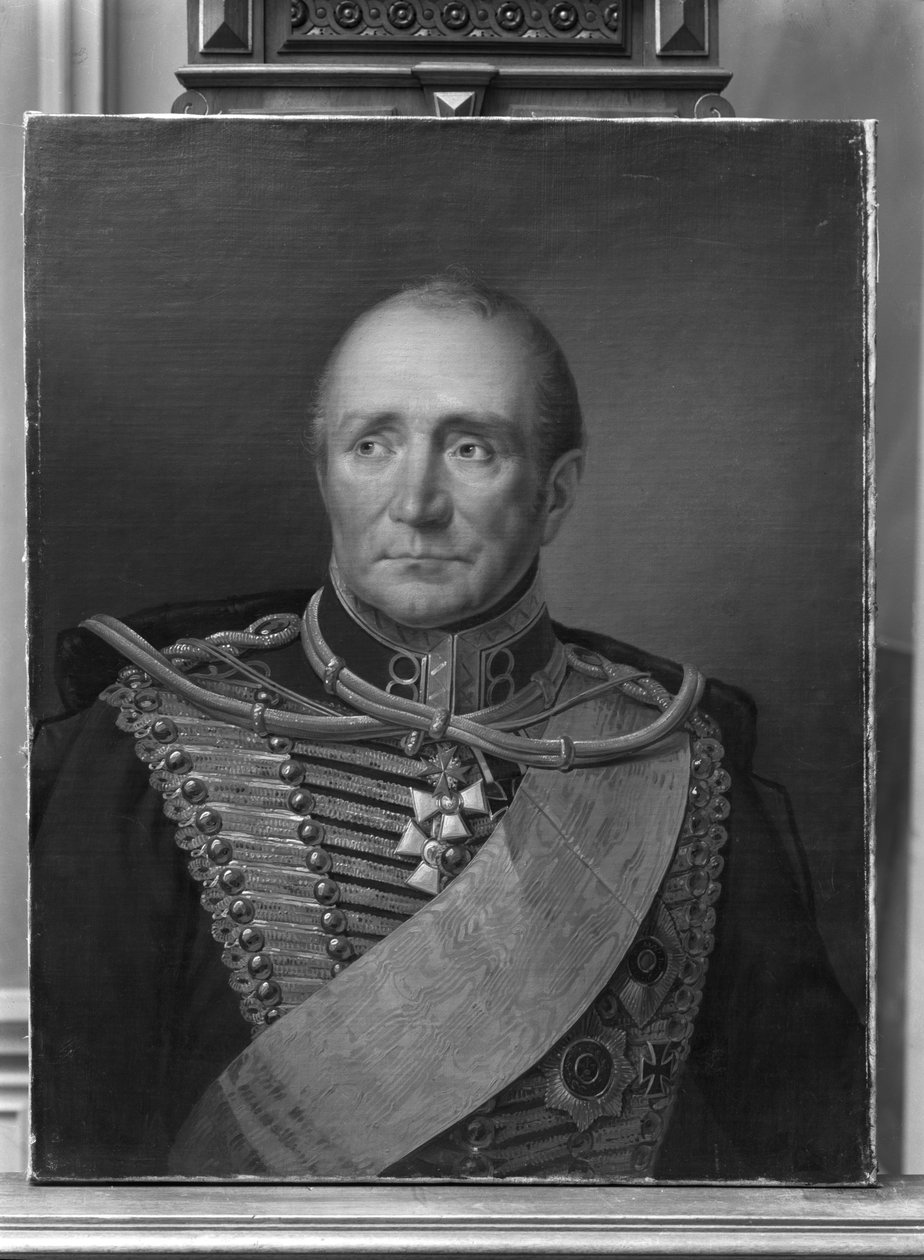 Kenraali von Zietenin muotokuva tekijältä Franz Krüger