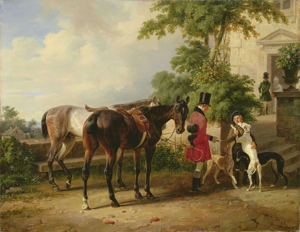 Sulhanen, 1836 tekijältä Franz Krüger