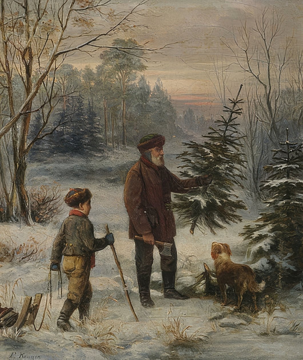 Ennen joulua tekijältä Franz Krüger