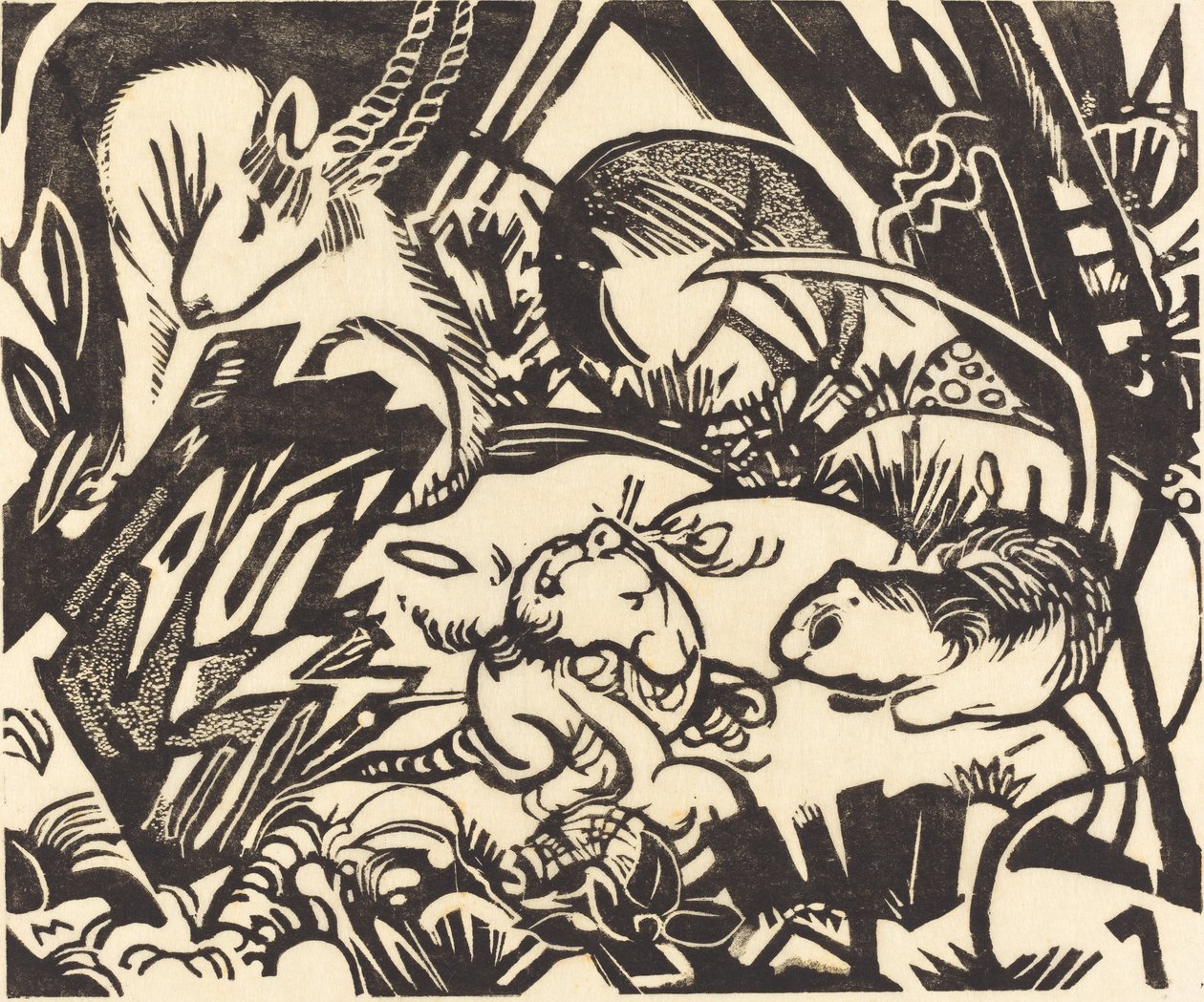 Animal Legend (Tier Legend) tekijältä Franz Marc