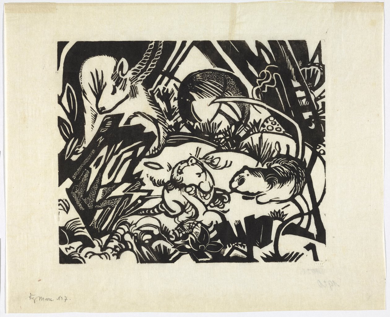 Eläinten legenda tekijältä Franz Marc
