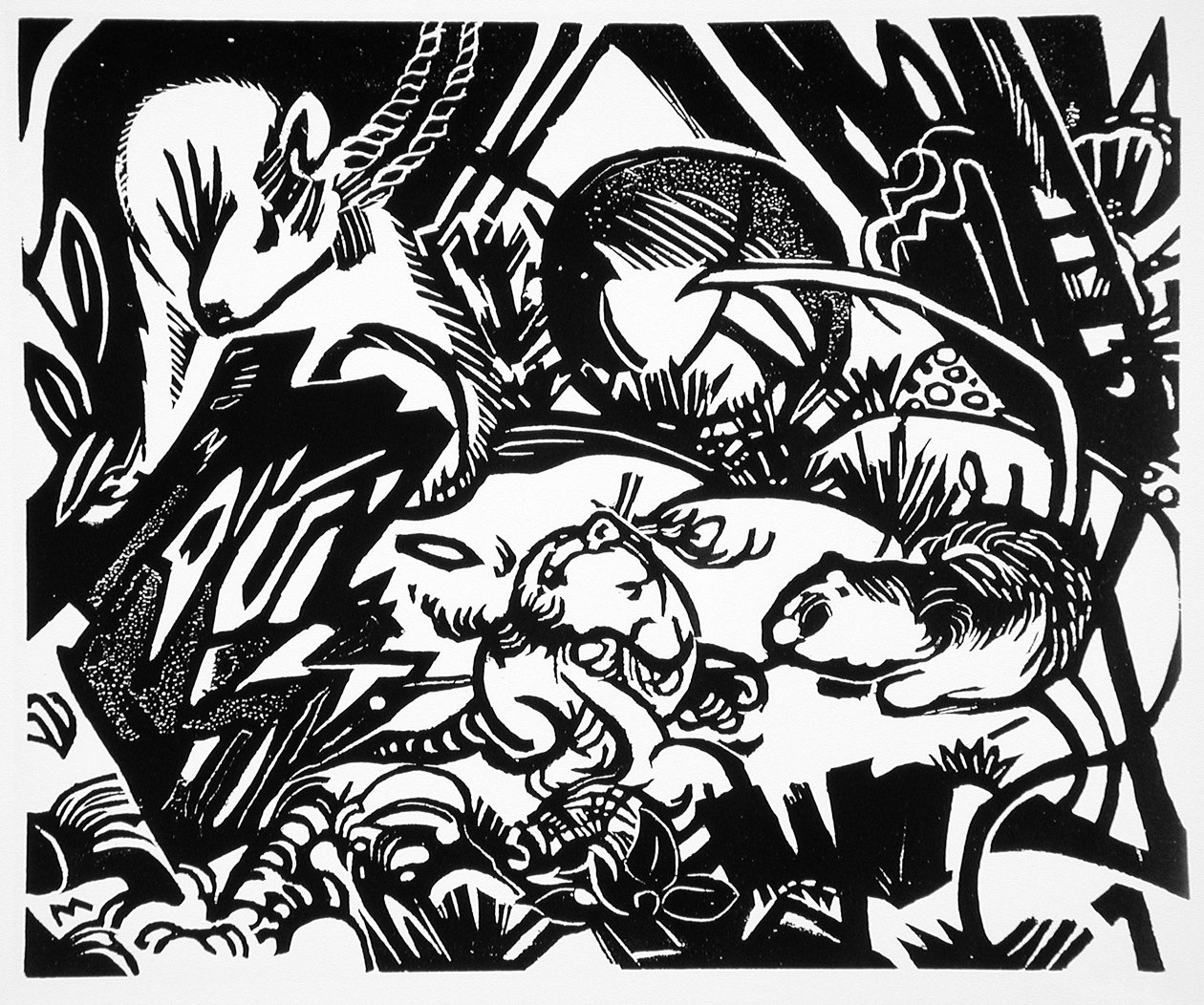 Eläinsatu tekijältä Franz Marc