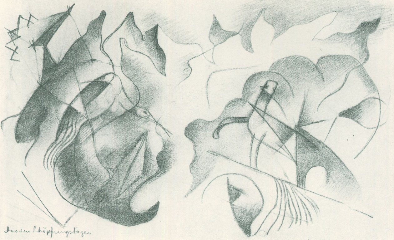 Luomisen päivistä lähtien tekijältä Franz Marc