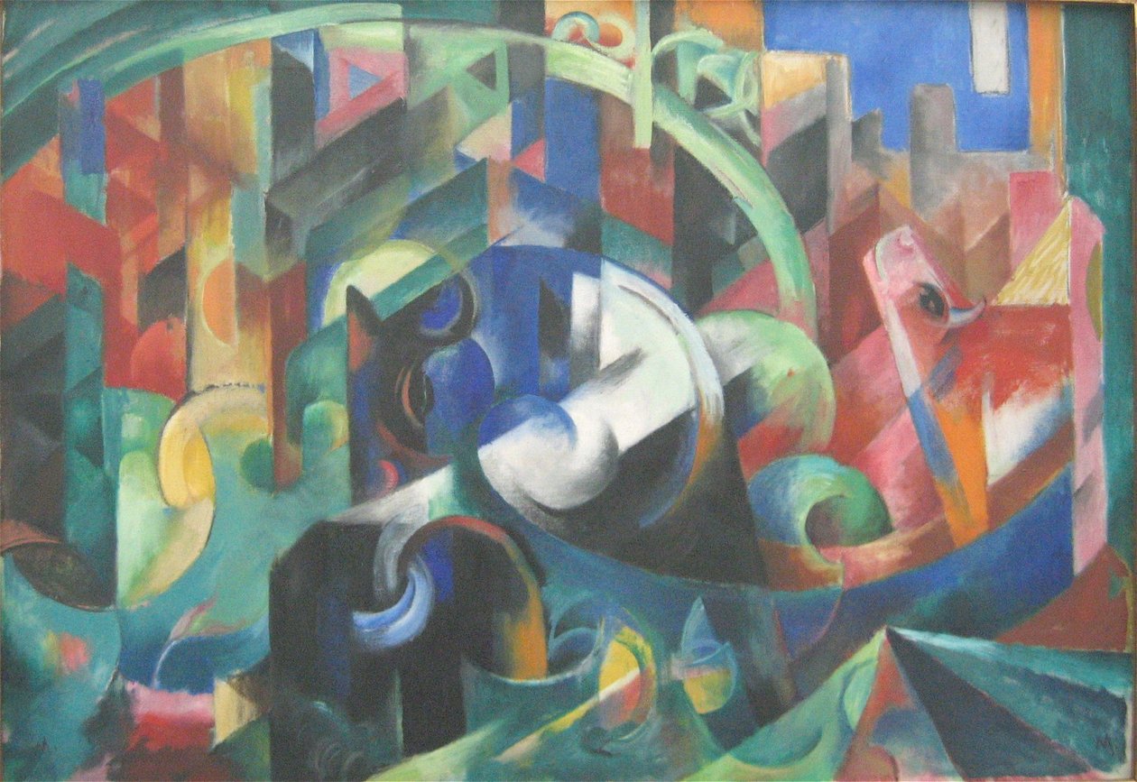 Naudat I tekijältä Franz Marc