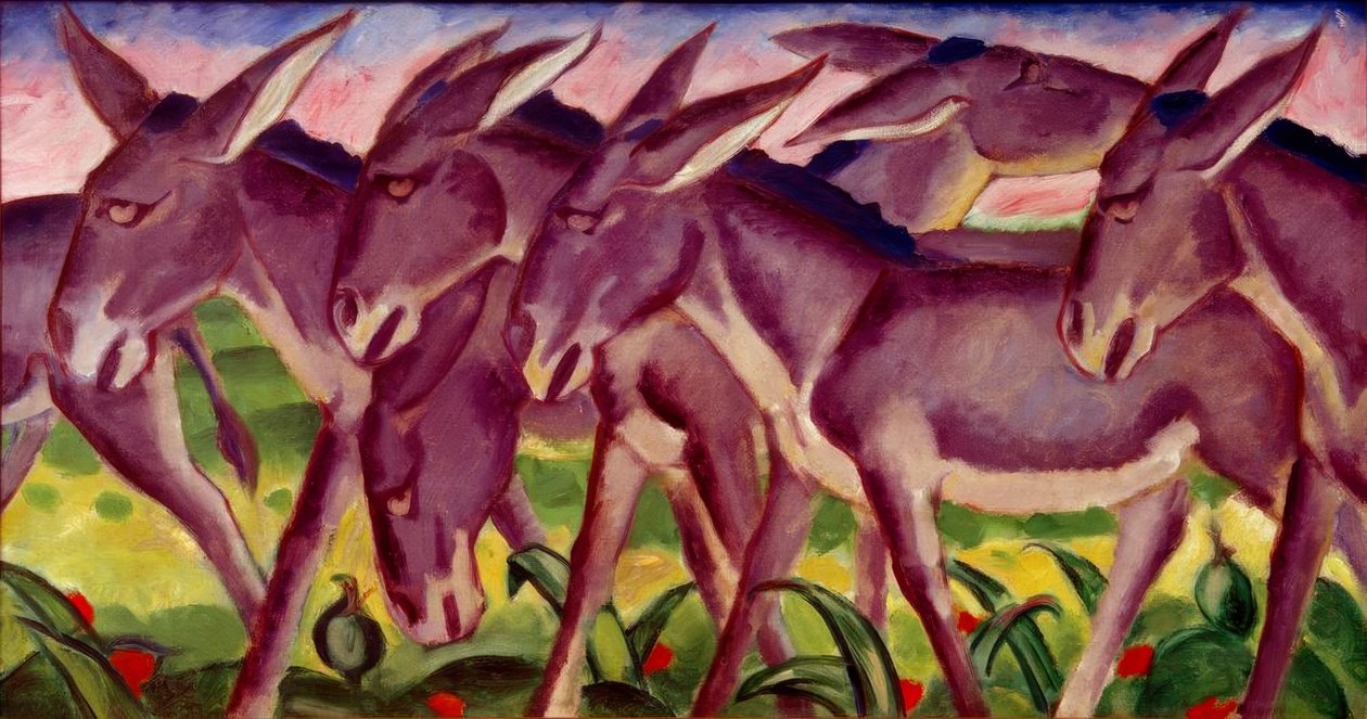 Eselsfries tekijältä Franz Marc