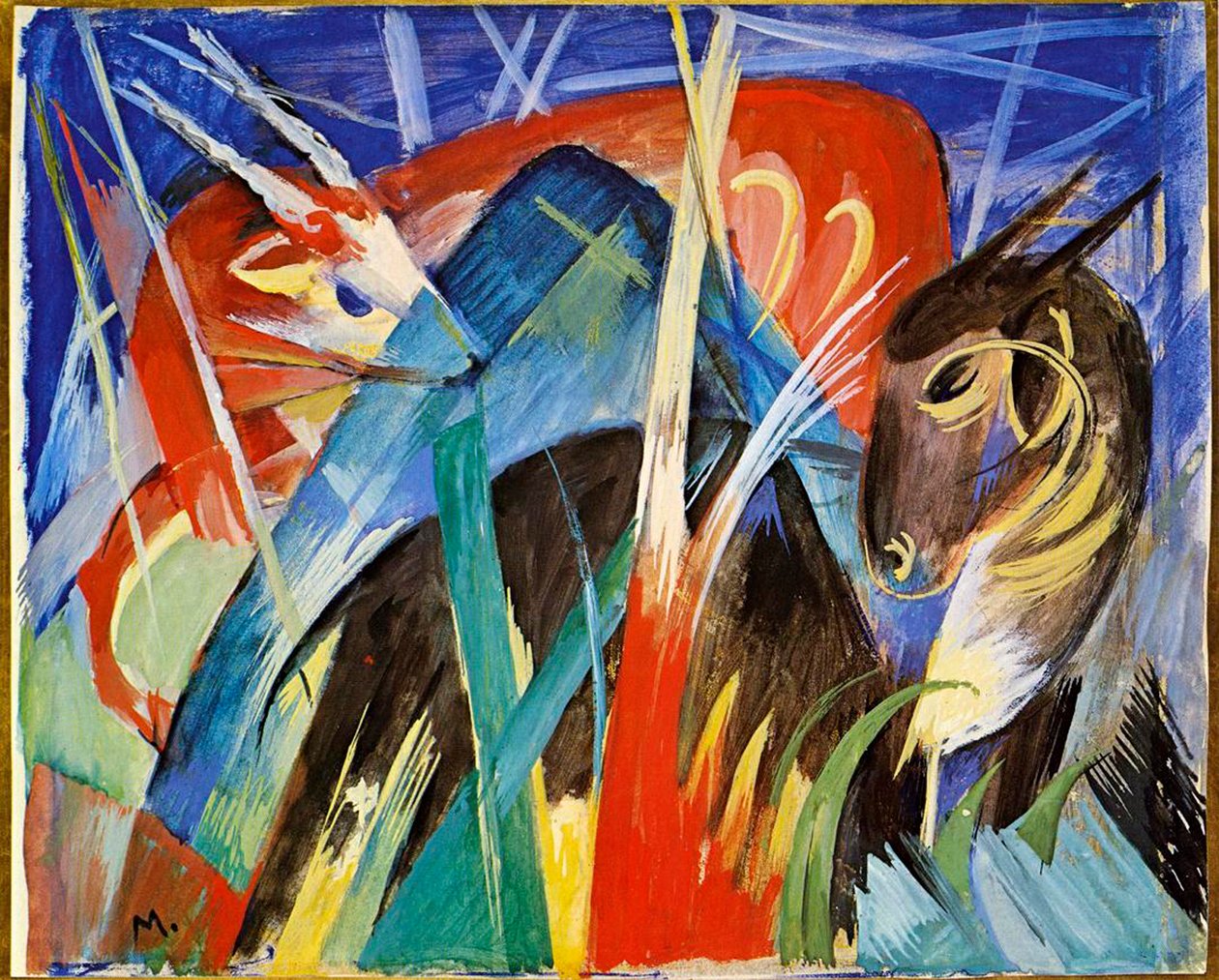 Keiju eläimet tekijältä Franz Marc