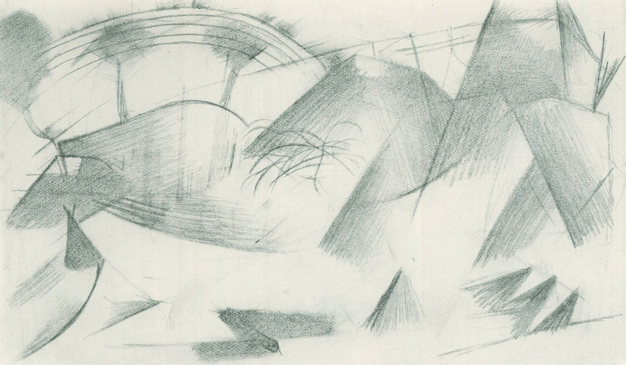 Franz Marc - Luonnoslehti kentältä - Sheet 33 tekijältä Franz Marc