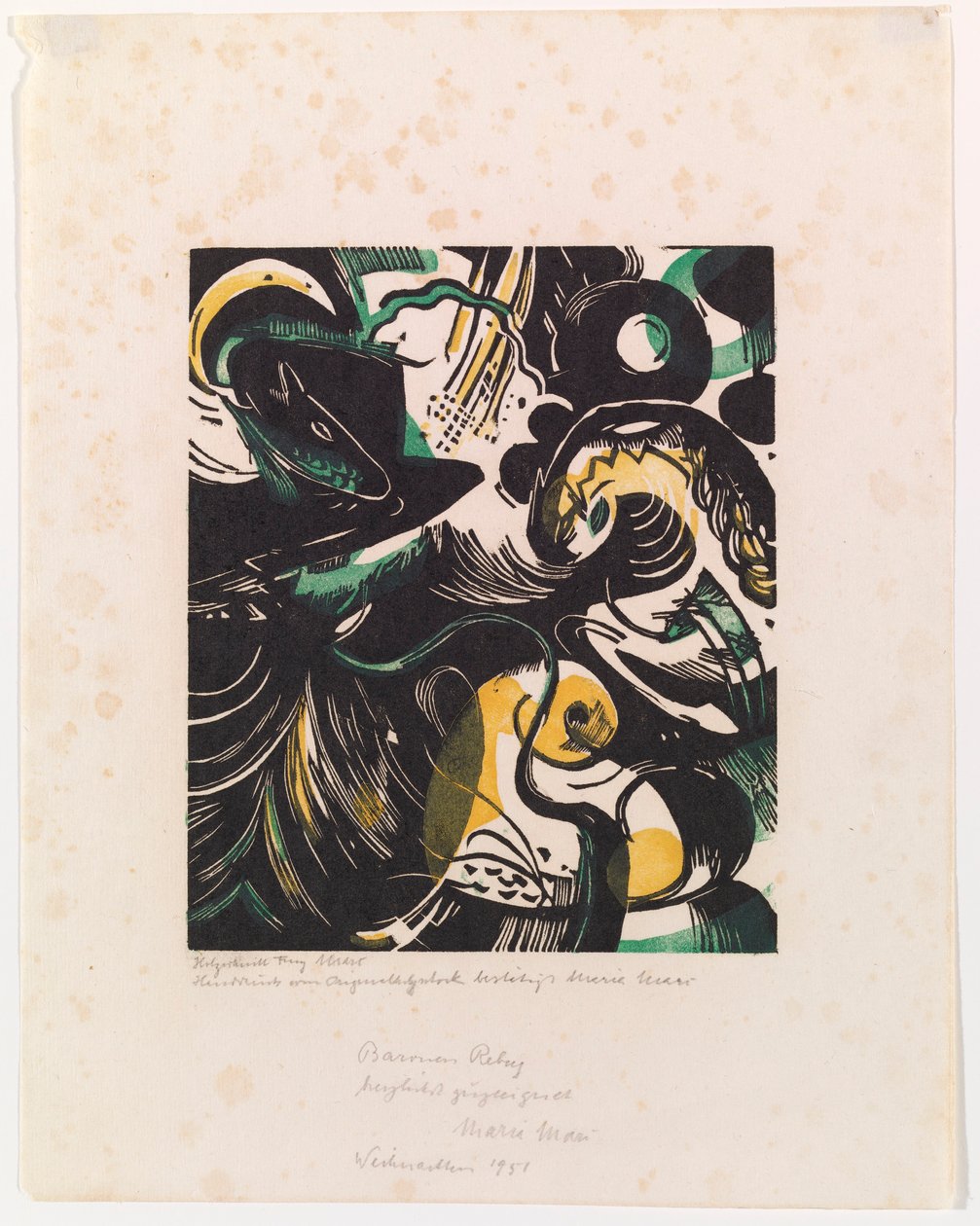 Genesis II tekijältä Franz Marc