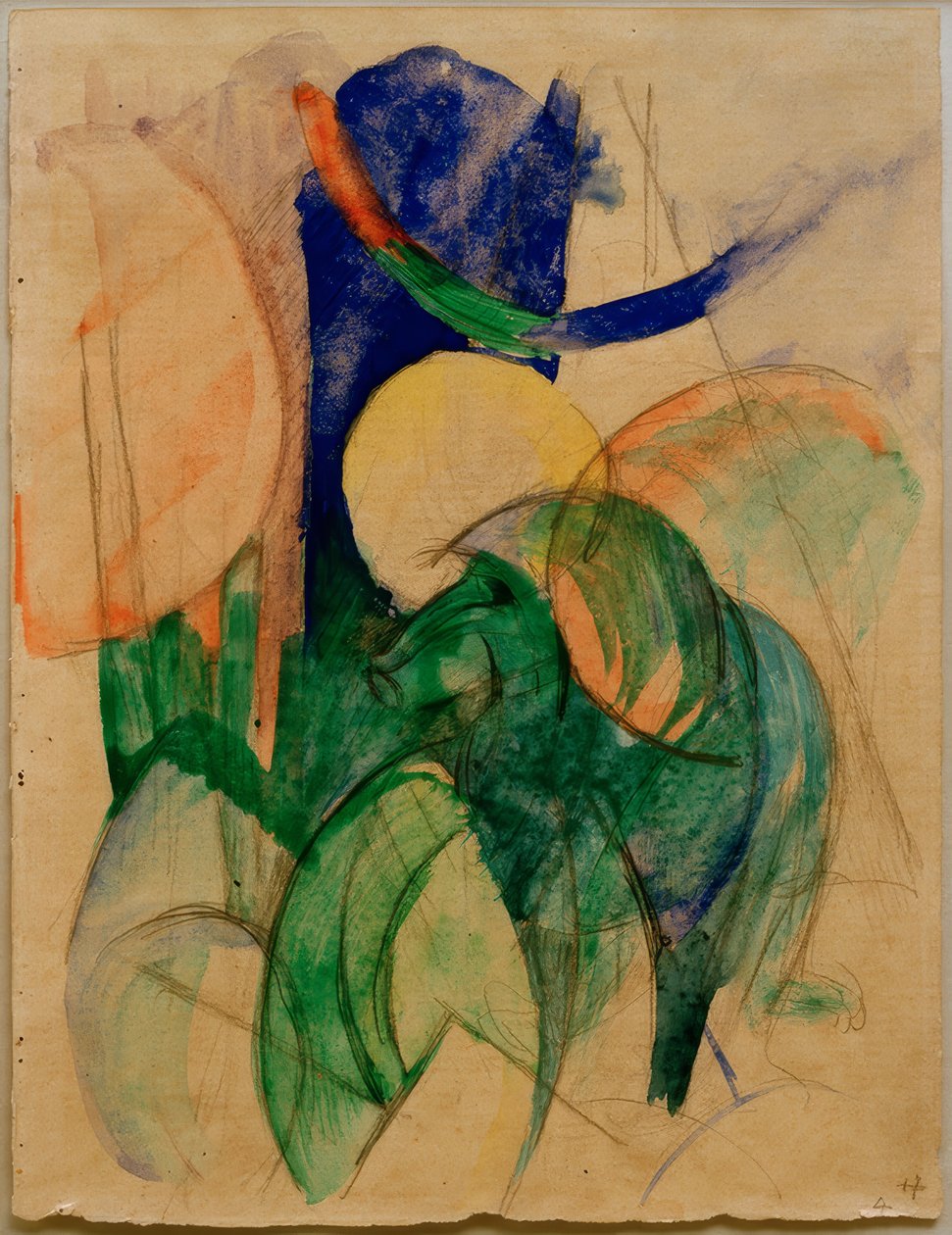 Mandrilli tekijältä Franz Marc