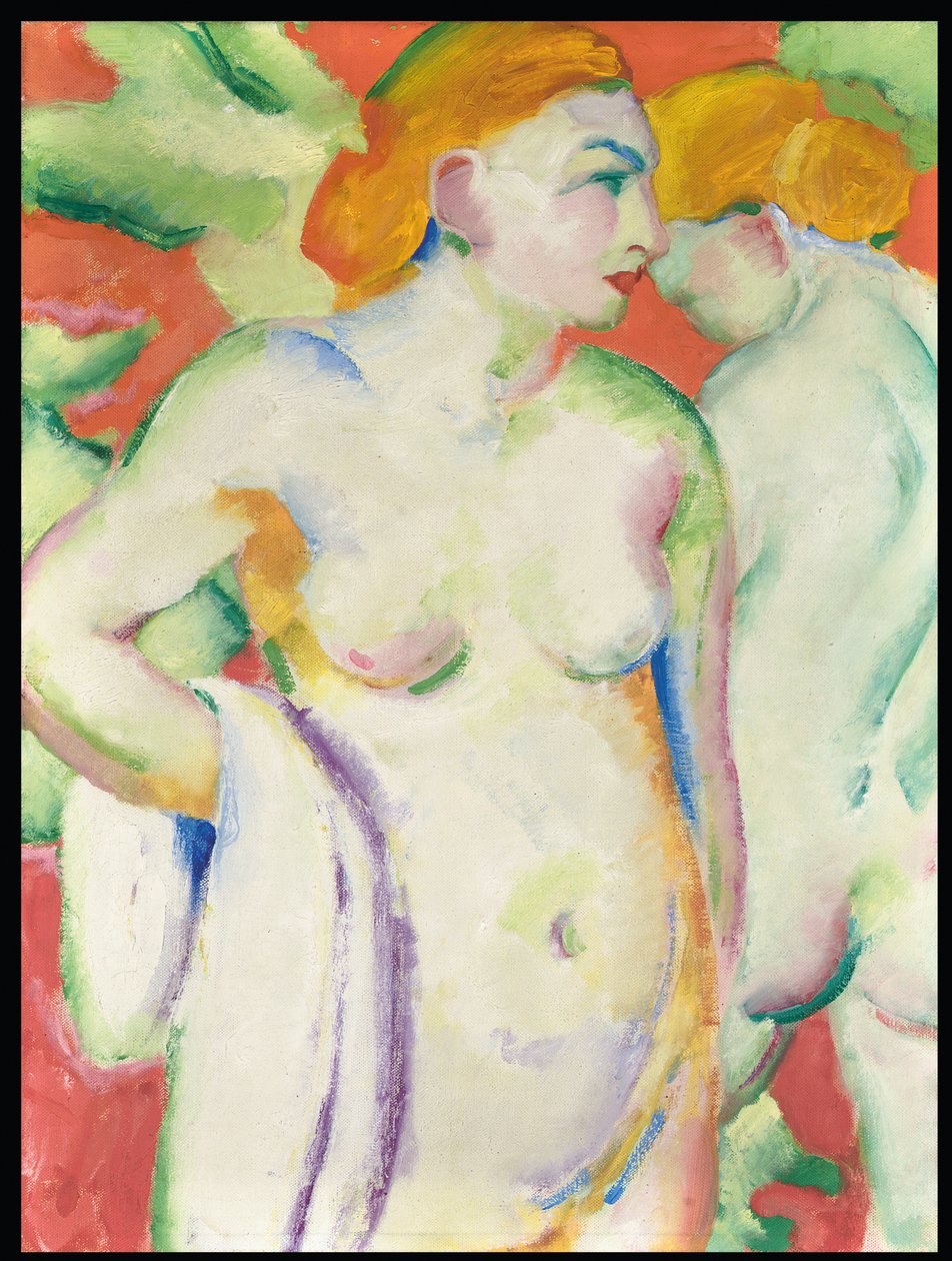 Alastonkuvat Cinnabarissa tekijältä Franz Marc