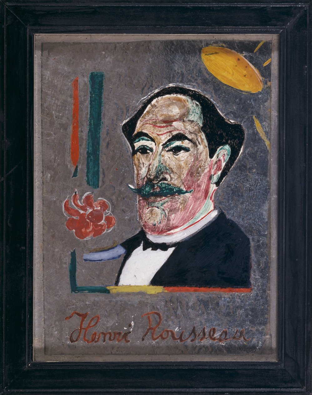 Henri Rousseaun muotokuva tekijältä Franz Marc