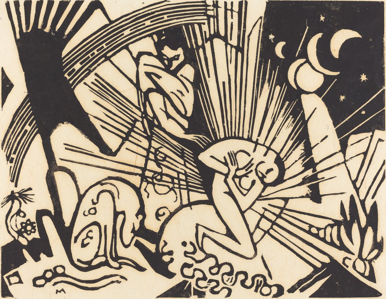 Sovittelu (Versoehnung) tekijältä Franz Marc