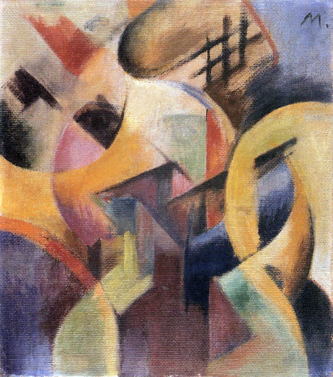 Pieni koostumus I tekijältä Franz Marc