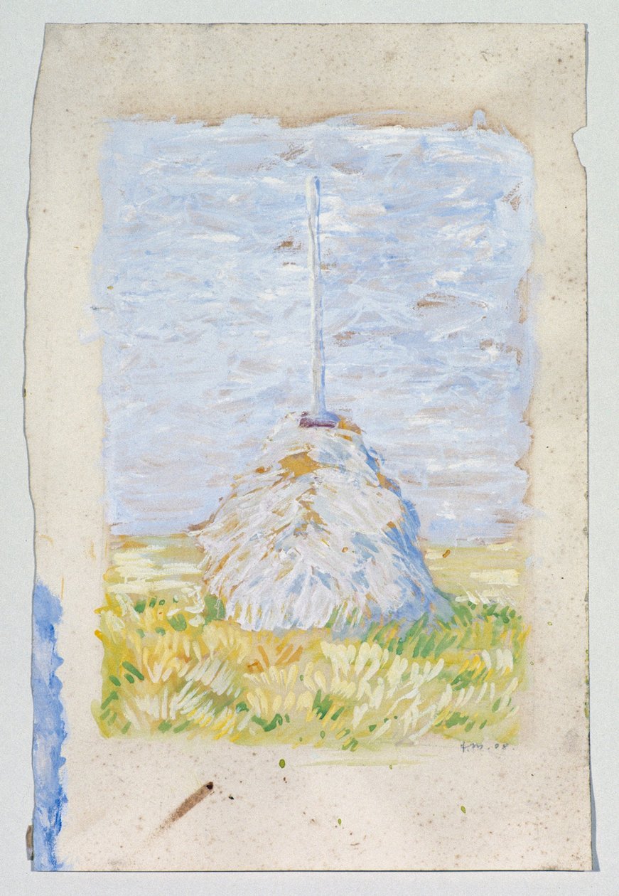 Pieni kaislikko Brunnenbachin lähellä tekijältä Franz Marc