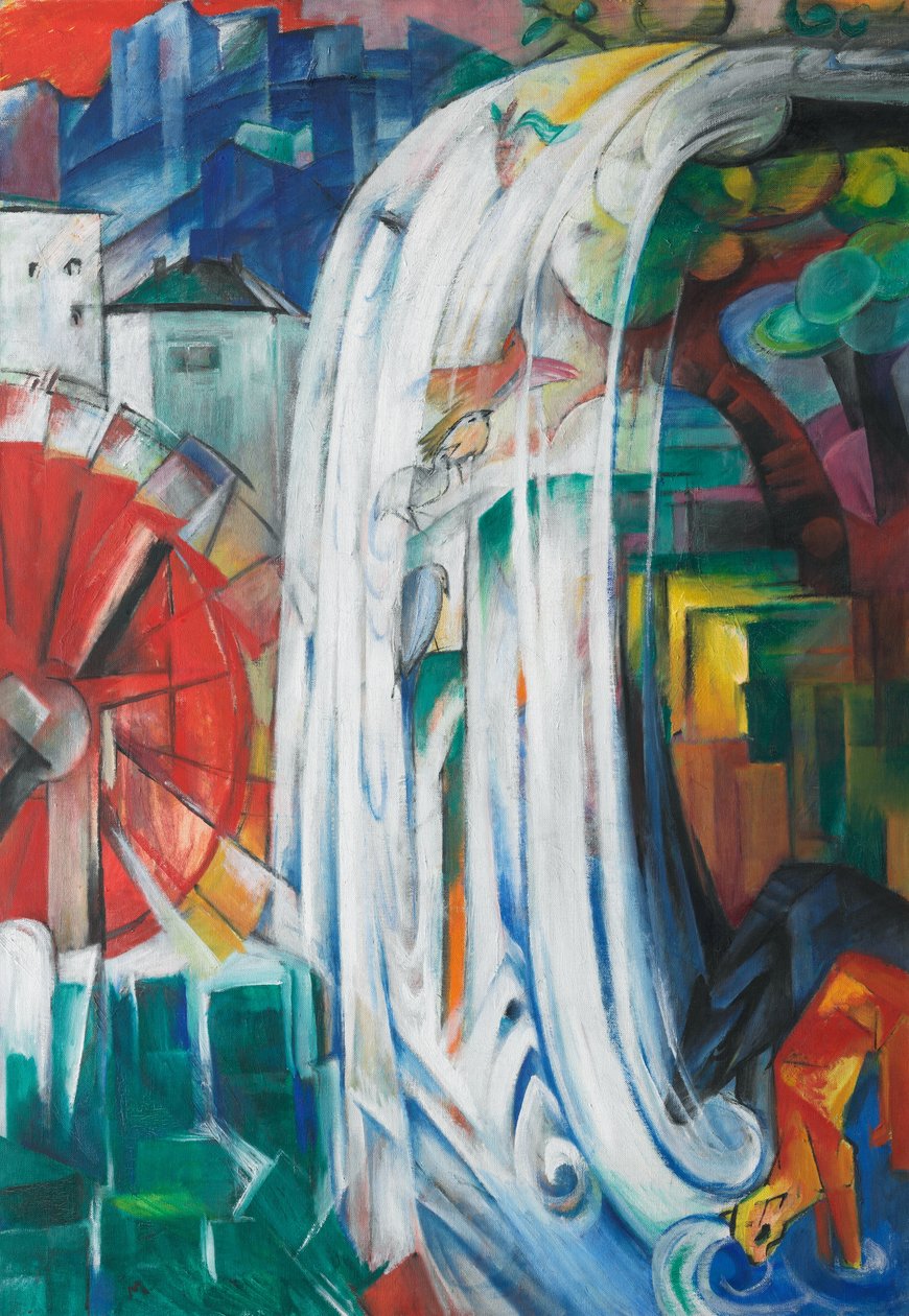 Lumottu mylly tekijältä Franz Marc