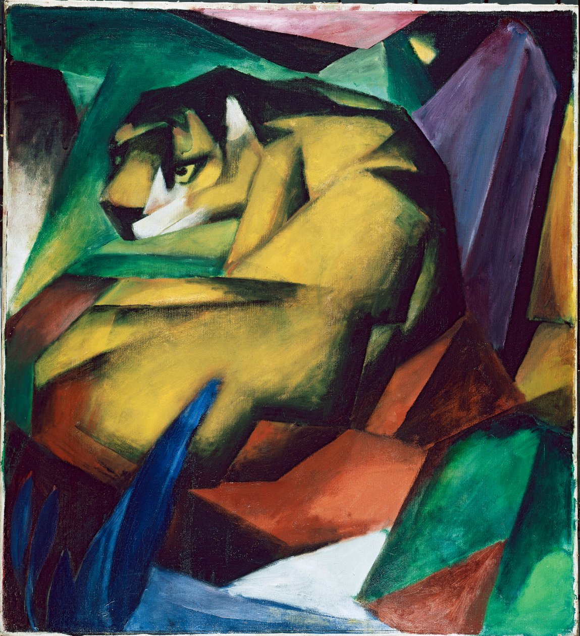 Tiikeri, 1912 tekijältä Franz Marc
