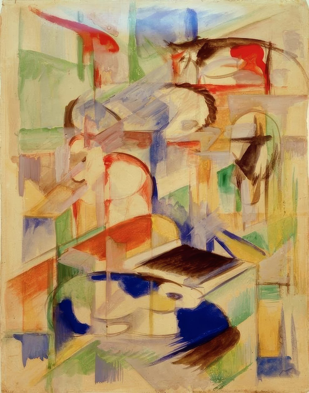 Tason kokoonpano tekijältä Franz Marc