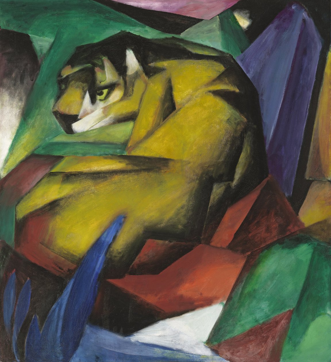Tiikeri tekijältä Franz Marc